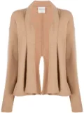 Forte Forte open-front cardigan - Neutrals