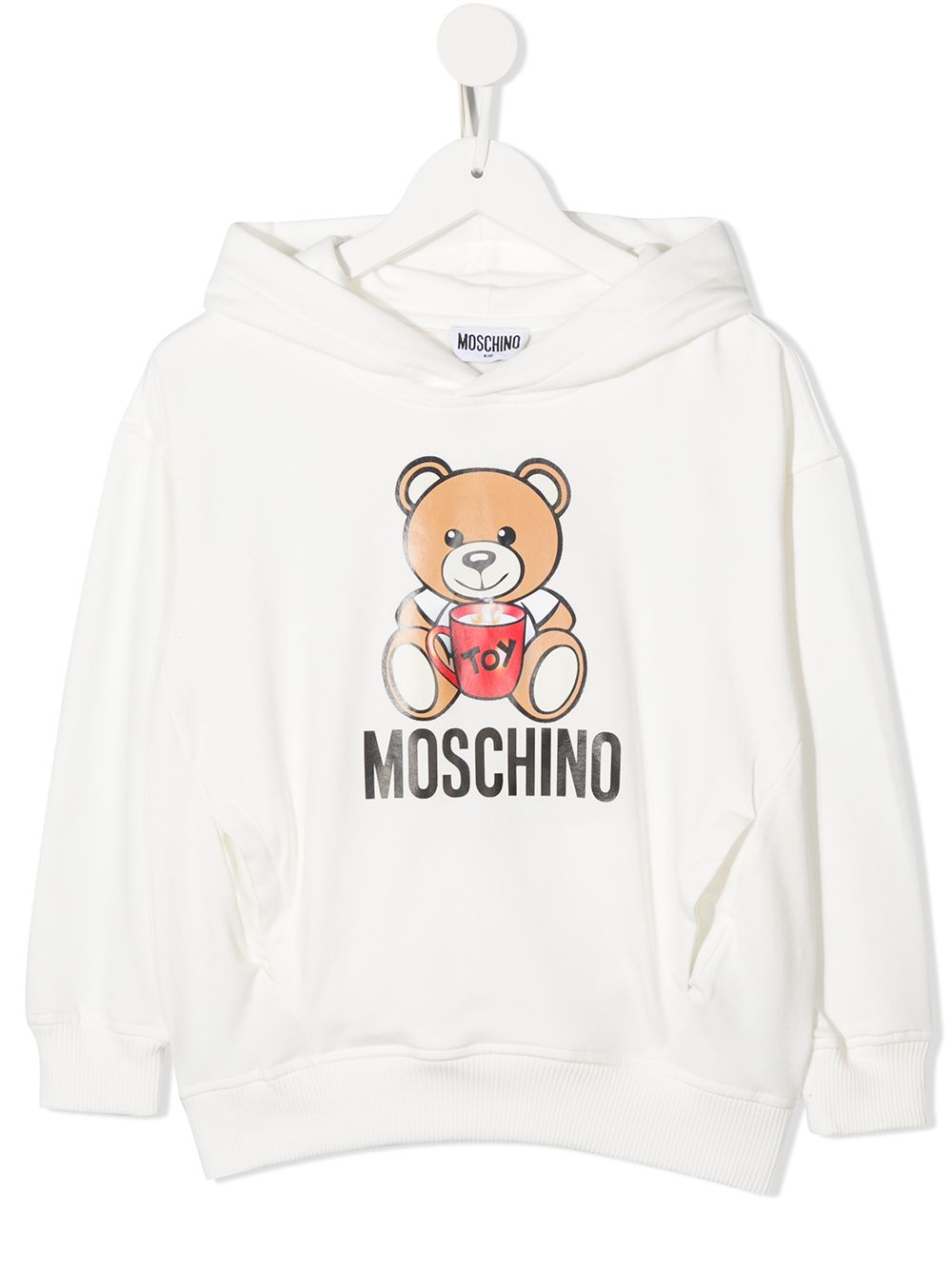 фото Moschino kids худи teddy bear с логотипом