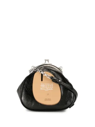 Stitching Fashion Flip Shoulder Bag With Metallic Chain Strap