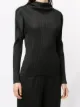 Pleats Please Issey Miyake pleated high neck top