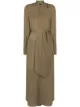 Image 1 of Roland Mouret Northcott silk shirtdress
