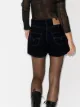 Valentino VLOGO detail denim shorts
