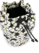 Miu Miu daisy print make up bag