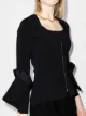 Image 2 of Roland Mouret Hanbury square-neck jacket