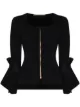 Image 1 of Roland Mouret Hanbury square-neck jacket