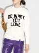 Image 2 of Golden Goose Delilah slogan-intarsia jumper