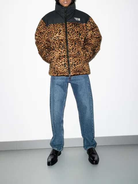 VETEMENTS leopard-print Padded Jacket 
