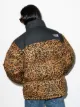 VETEMENTS leopard-print padded jacket