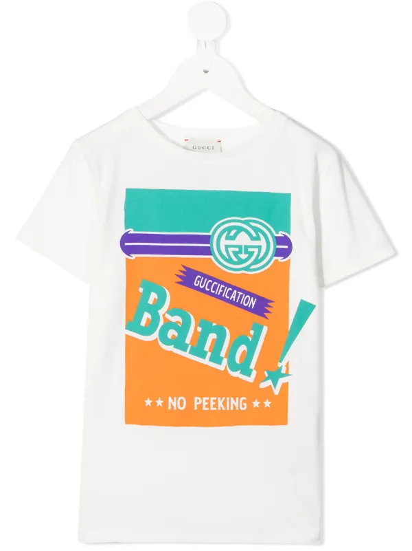 gucci band shirt