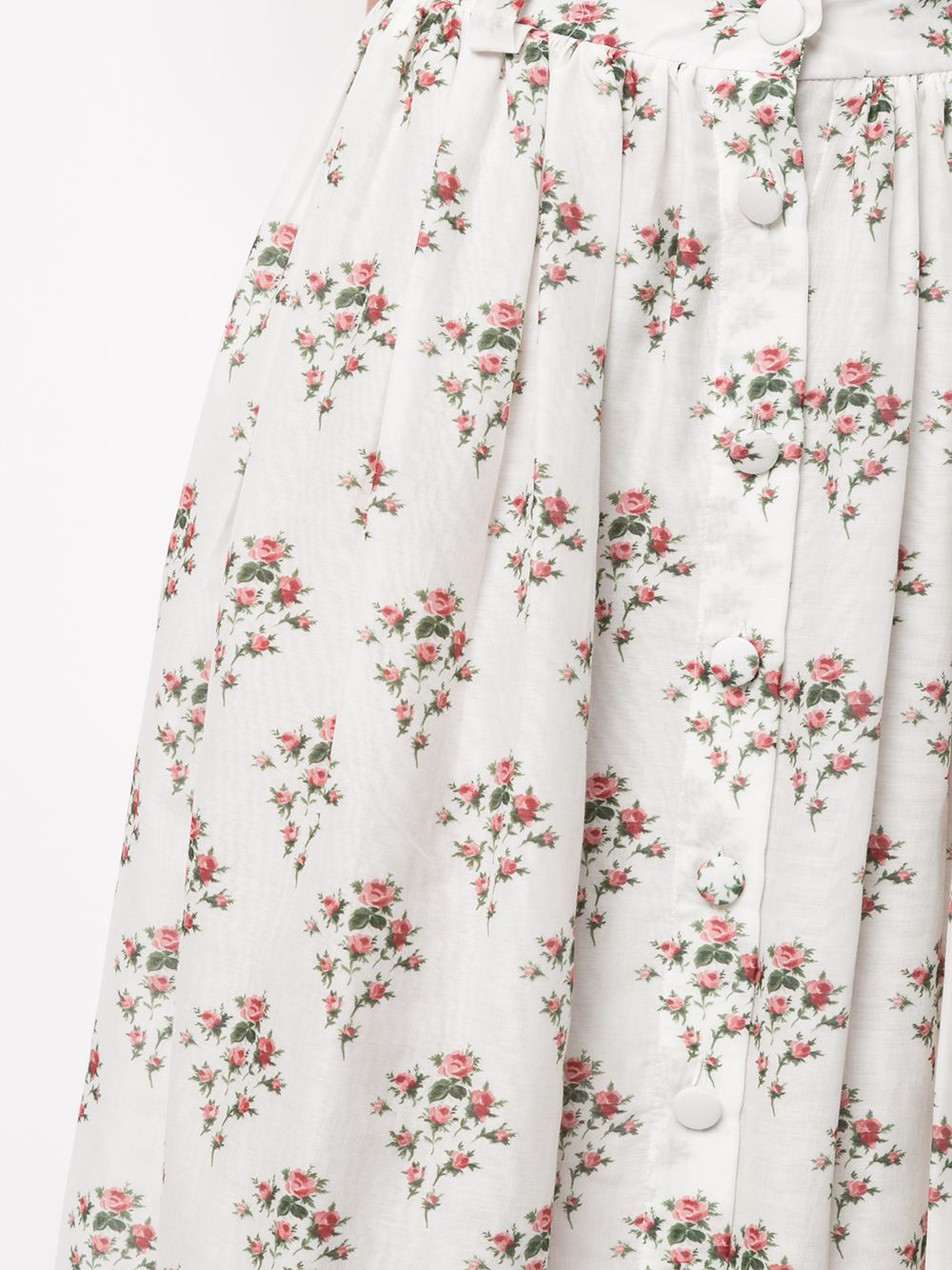 фото Brock collection юбка с цветочным принтом
