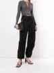 الصورة 2 من Dion Lee بنطال فضفاض برباط