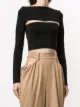 Dion Lee بلوزة بطبقات