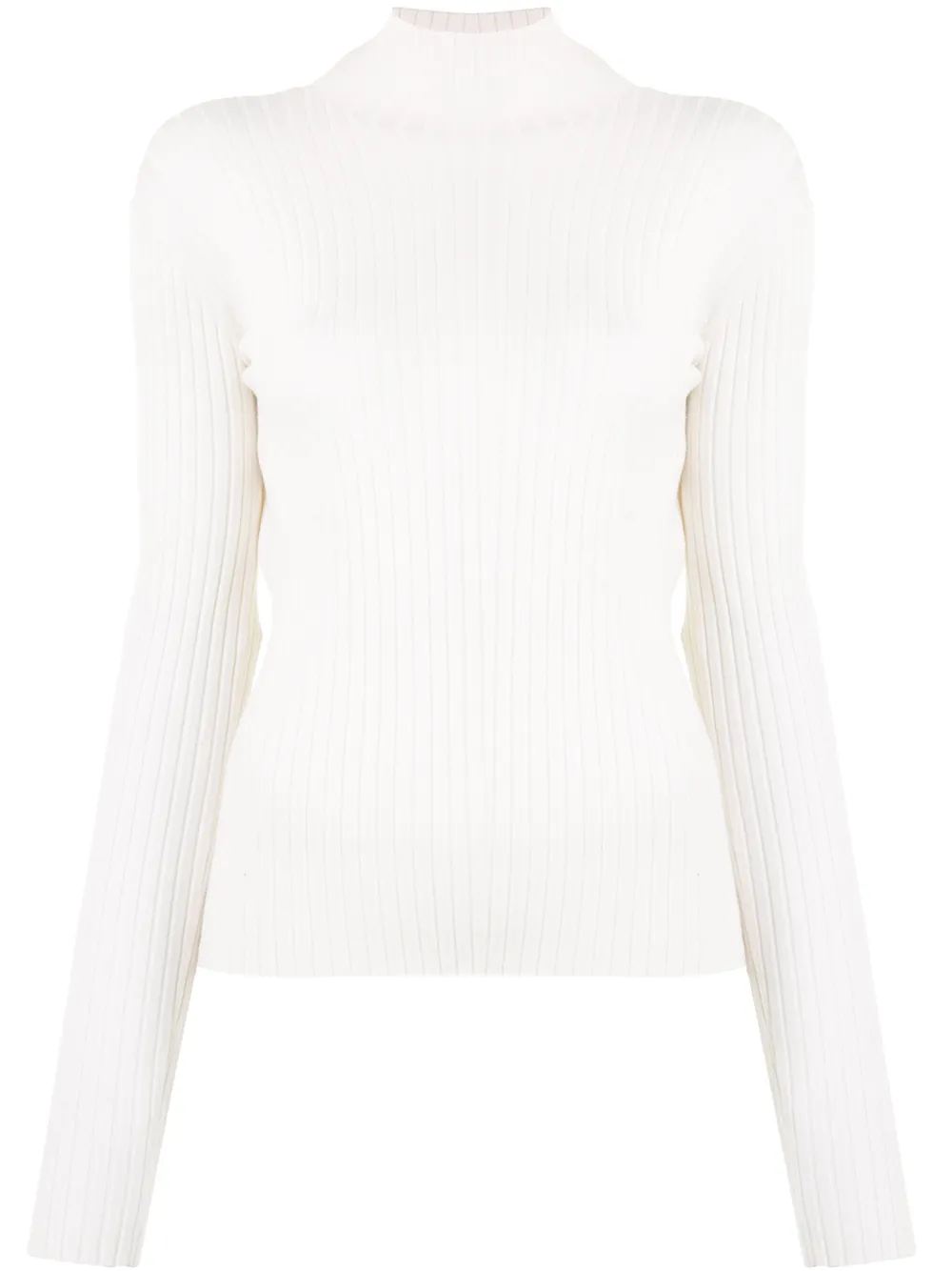 

Dion Lee backless ribbed-knit jumper - White