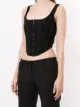 Dion Lee укороченный топ-корсет
