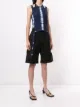 Dion Lee توب بتأثير مصبوغ