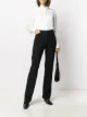 الصورة 2 من Emporio Armani قميص شفاف طويل الأكمام