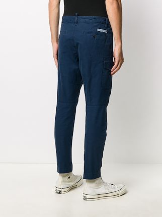 navy cargo pants展示图