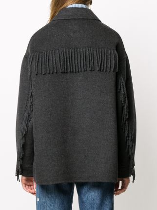 fringed felt jacket展示图