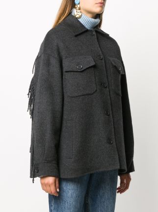 fringed felt jacket展示图