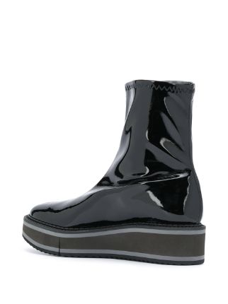 Berra patent leather ankle boots展示图