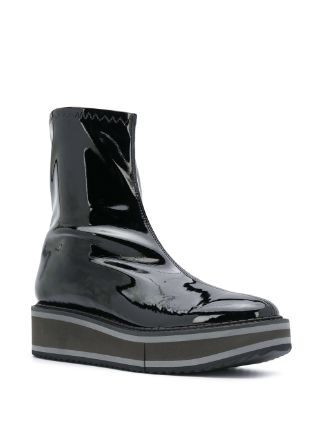 Berra patent leather ankle boots展示图