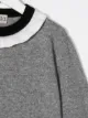 Simonetta ruffled-neck jumper