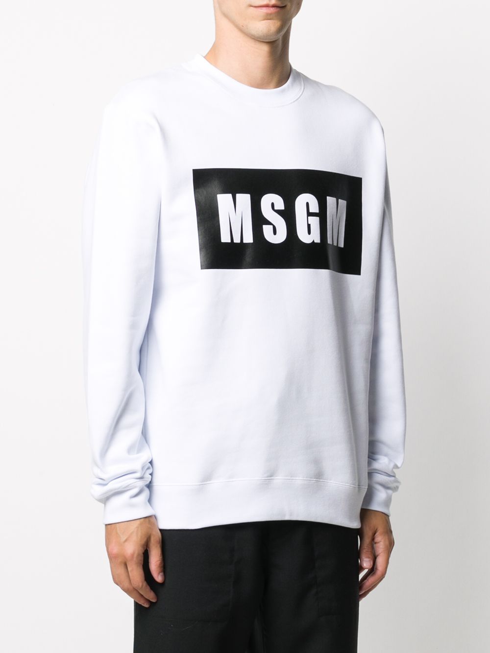 фото Msgm толстовка с логотипом