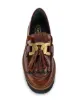 Tod's tassel platform loafers