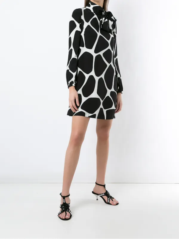 Valentino giraffe print dress Clearance
