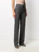 Alexandre Vauthier high-rise pintuck flared trousers