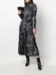 Image 2 of Victoria Victoria Beckham two-tone design dress