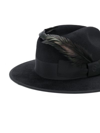 gucci feather hat