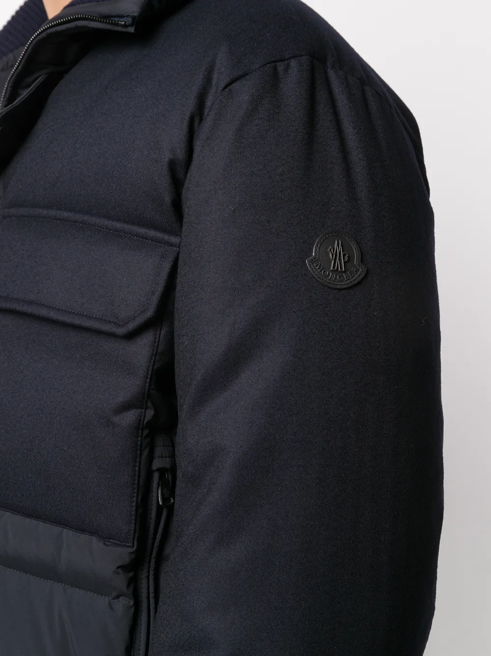 фото Moncler пуховик с карманами