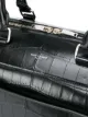 Saint Laurent сумка 24 Hour с тиснением под кожу крокодила