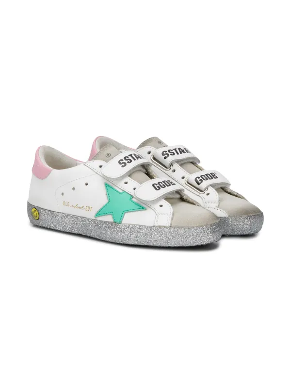 golden goose holographic sneakers