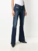 Diesel low-rise flared jeans