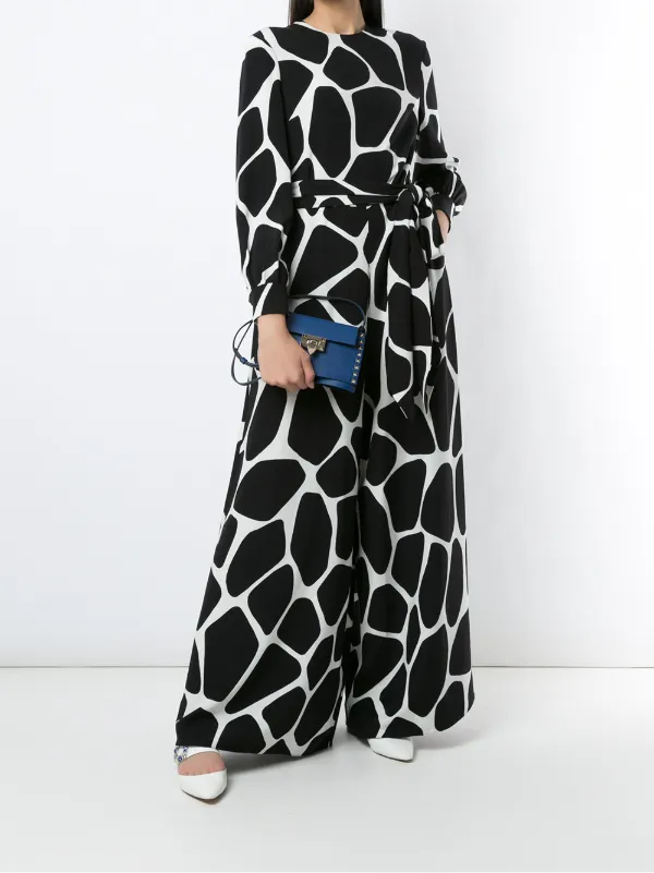 valentino giraffe print