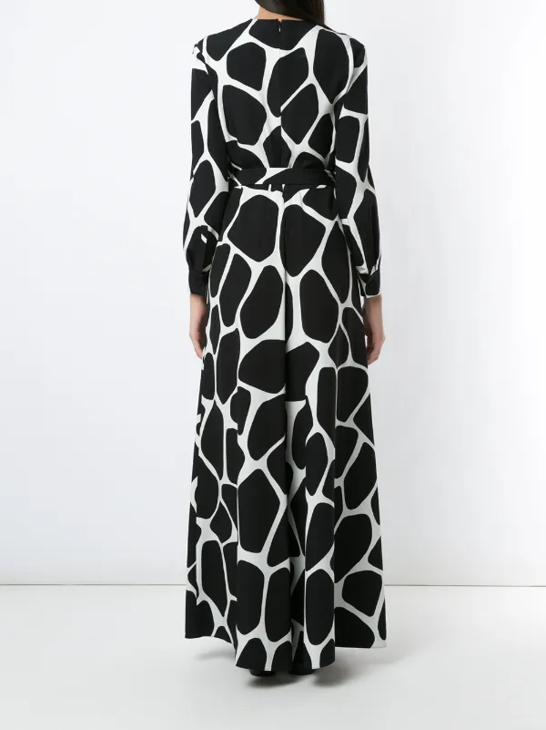 valentino giraffe print