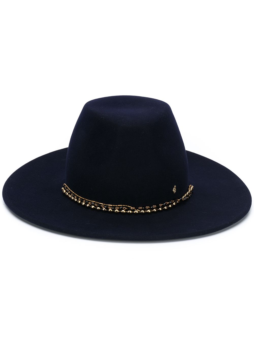 фото Maison michel шляпа-федора с цепочкой