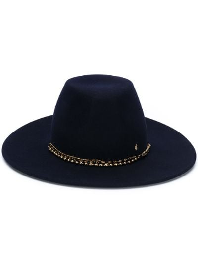 chain-detail fedora hat | Maison Michel | Eraldo.com