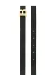 Balmain logo-buckle leather belt