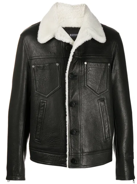 neil barrett shearling jacket