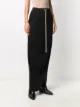 Rick Owens DRKSHDW تنورة برباط خصر وفتحة جانبية