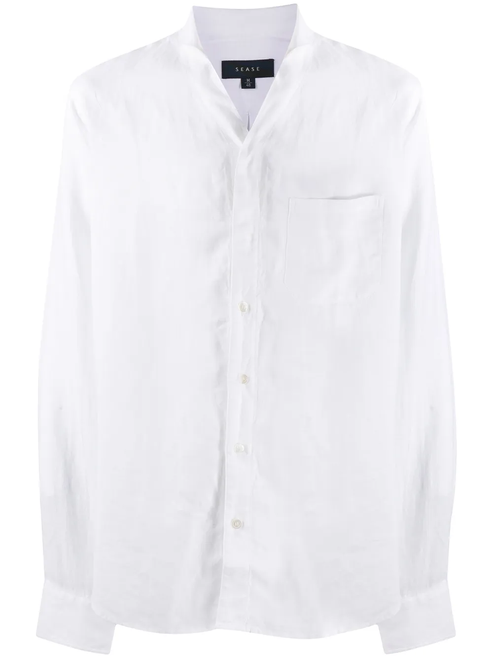 Sease рубашка с воротником-стойкой