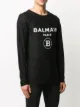 Balmain Sweatshirt mit Logo-Print