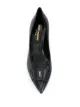 Saint Laurent logo plaque pumps