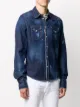 Dsquared2 distressed denim shirt