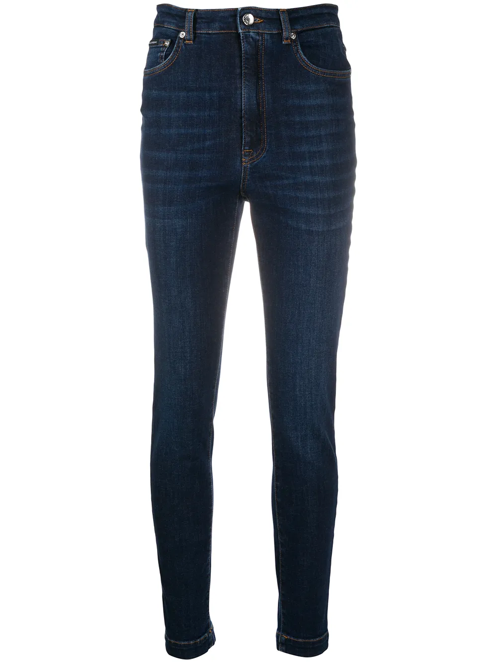 

Dolce & Gabbana skinny jeans con bolsillos - Azul