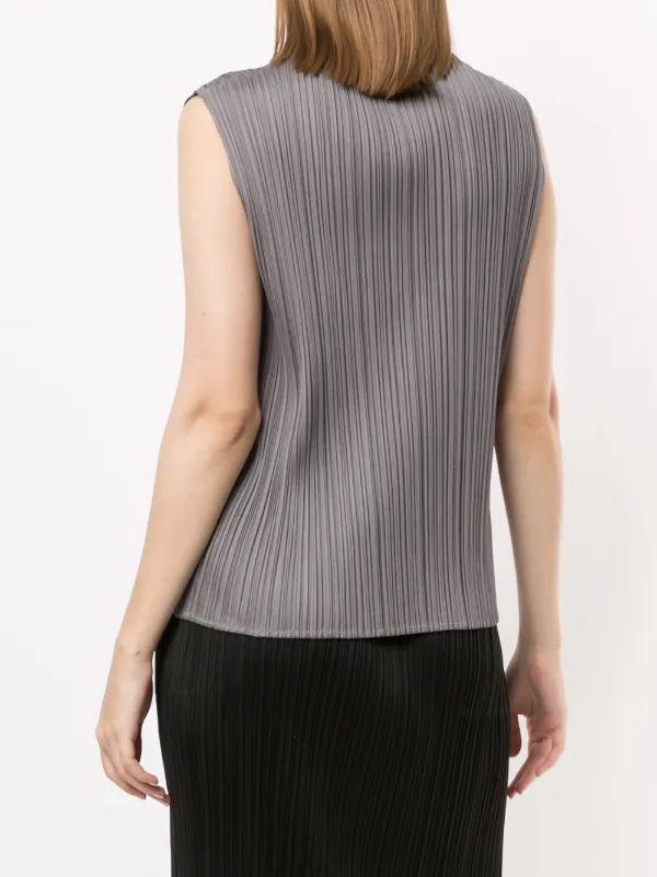 me イッセイミヤケ　変形ベスト　PLEATS PLEASE ＃1441 me イッセイミヤケ 変形ベスト PLEATS PLEASE ＃1441