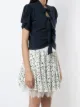 Andrea Bogosian Blusa com laços drapeada